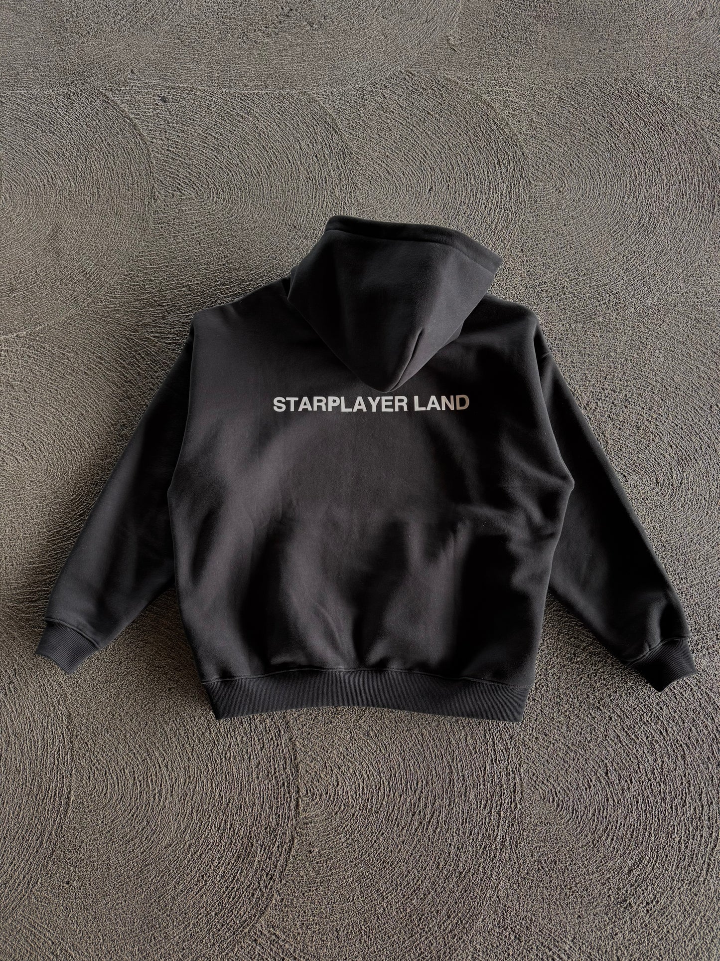 ORIGINAL BLACK LOOSE PULLOVER HOODIE