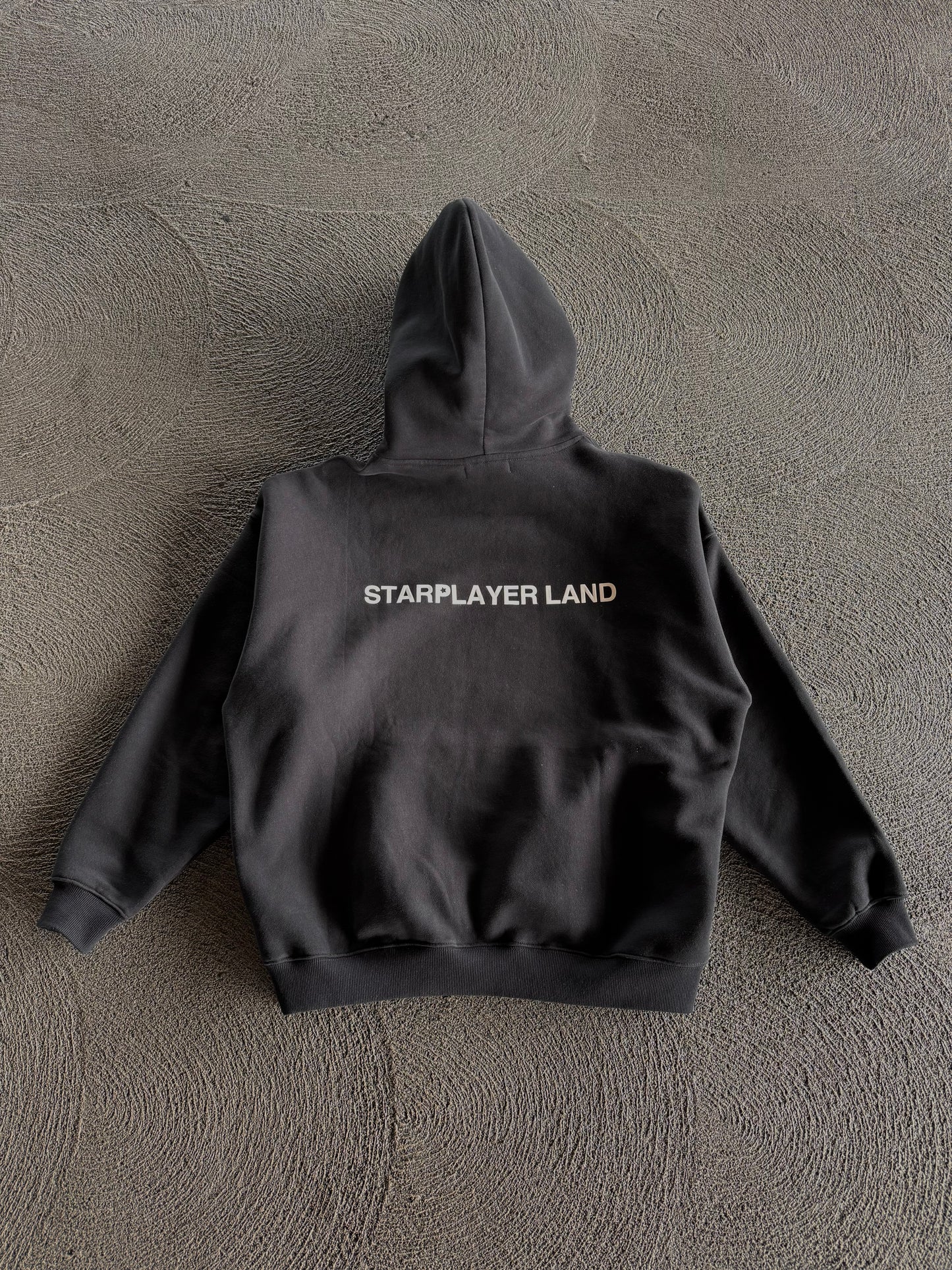 ORIGINAL BLACK LOOSE PULLOVER HOODIE